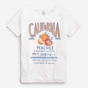 J. Crew California Peaches T-shirt